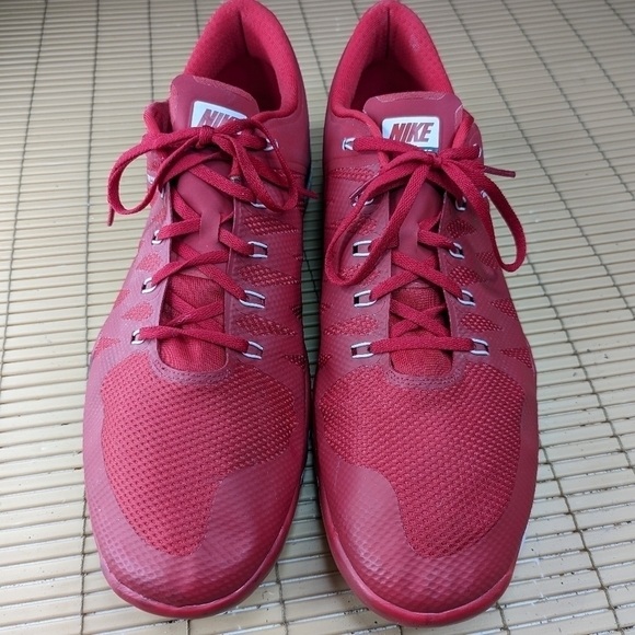 Nike Free 5.0 TR Athletic Running FLYWIRE Size 18 Shoe Men  723987-610 Red - Picture 5 of 11
